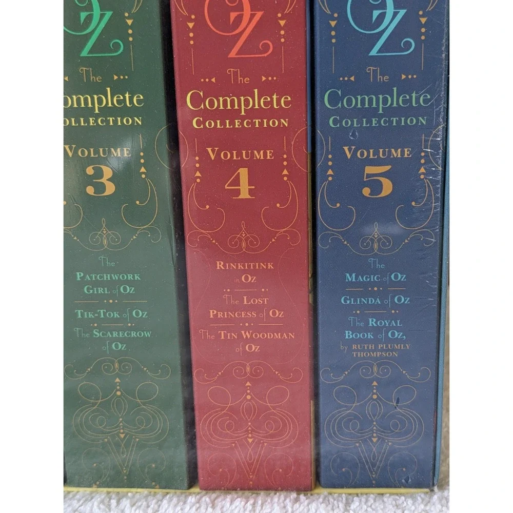 The Complete Paperback Collection Of The Wizard Of OZ Book Set 1-5 Baum Wicked